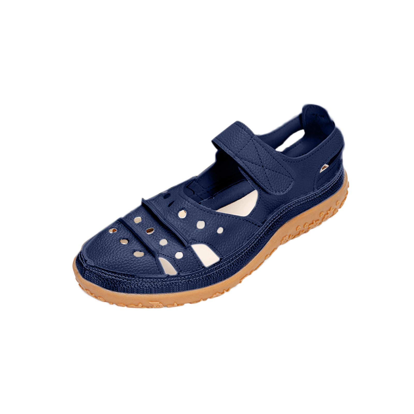 Breathable Women's Summer Sandals - Fashionable Hollow Design, Comfortable Large Size Sandals for Women | Perfect for Beach, Vacation & Casual Outings