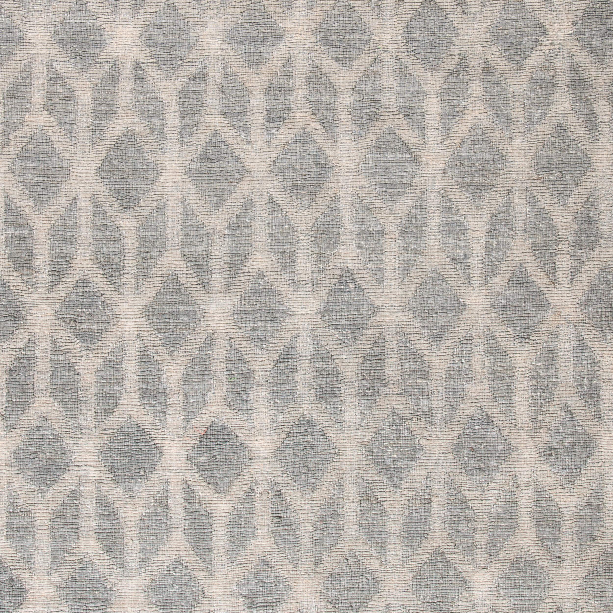 SAFAVIEH Cape Cod Collection 6-Foot Round Grey and Gold Handmade Flatweave Jute Area Rug - Perfect for Living Room, Bedroom, or Dining Room Decor