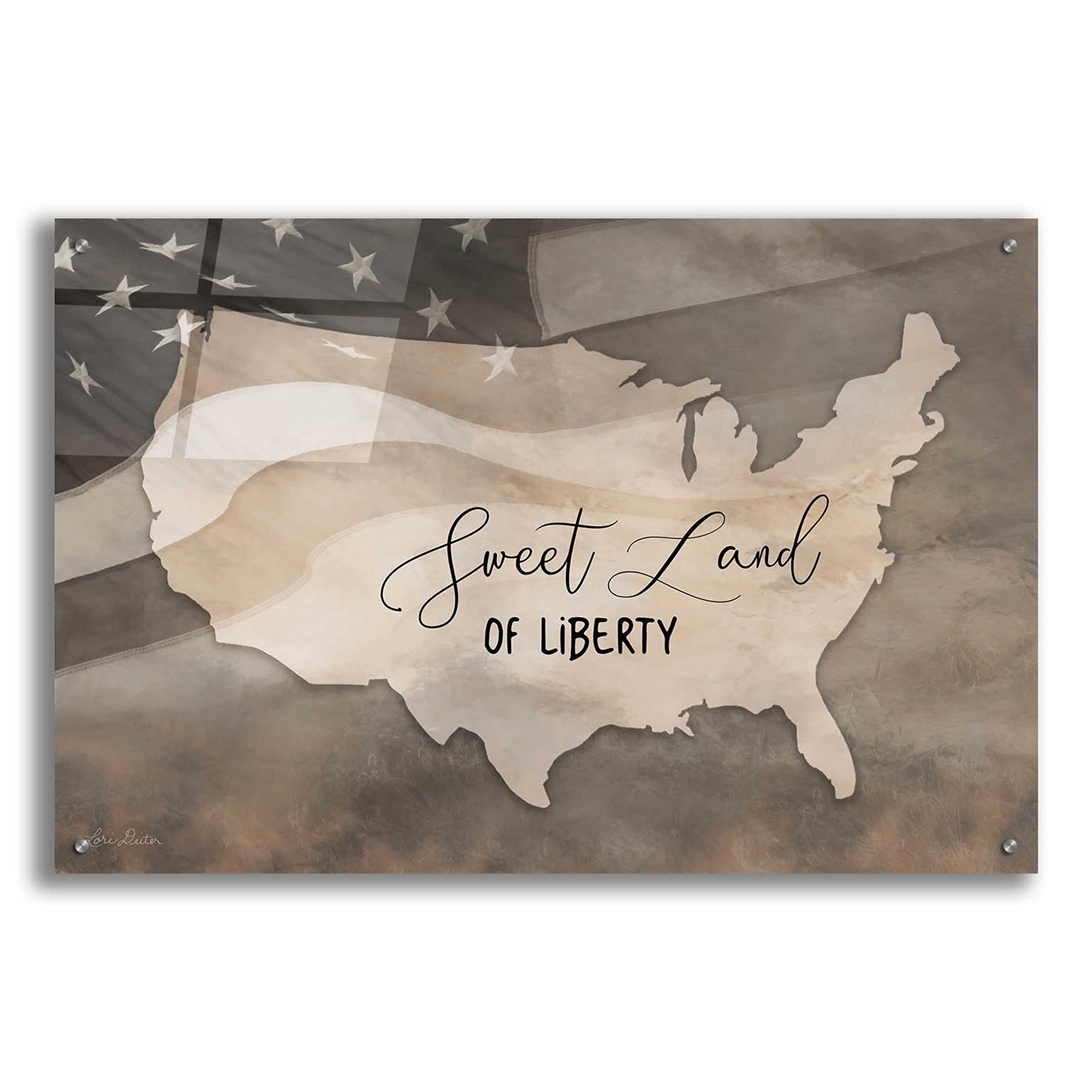 Epic Art 'Sweet Land of Liberty' by Lori Deiter - 36