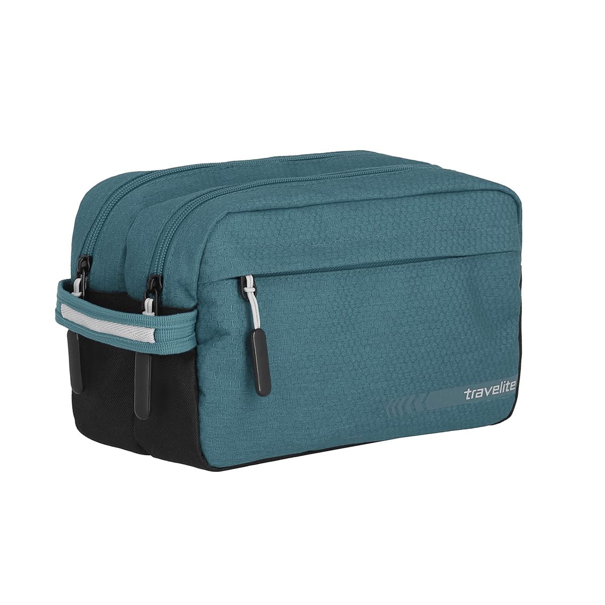 Travelite Hand Luggage Cosmetic Bag - 26cm 5L Waterproof Toiletry Organizer for Travel, Gym & Sports | Compact Carry-On Essentials Pouch for Makeup, Shampoo & Toiletries | Perfect for Vacations, Business Trips & Weekend Getaways