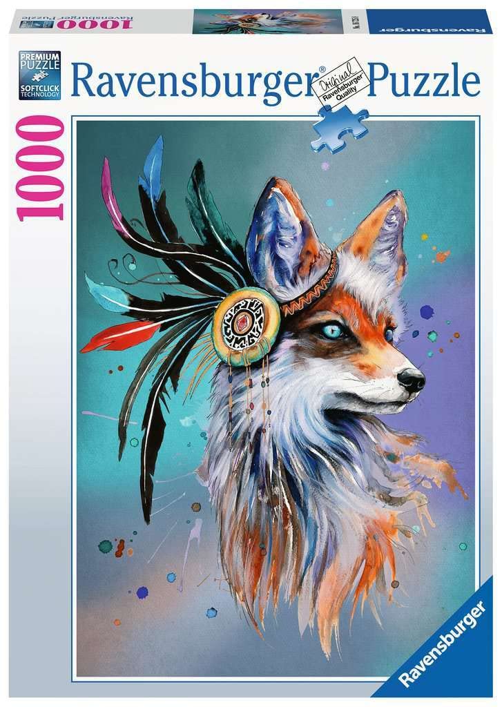 Ravensburger 1000 Piece Adult Jigsaw Puzzle - The Spirit of the Fox (16725) - Perfect for Relaxation, Family Bonding & Home Decor