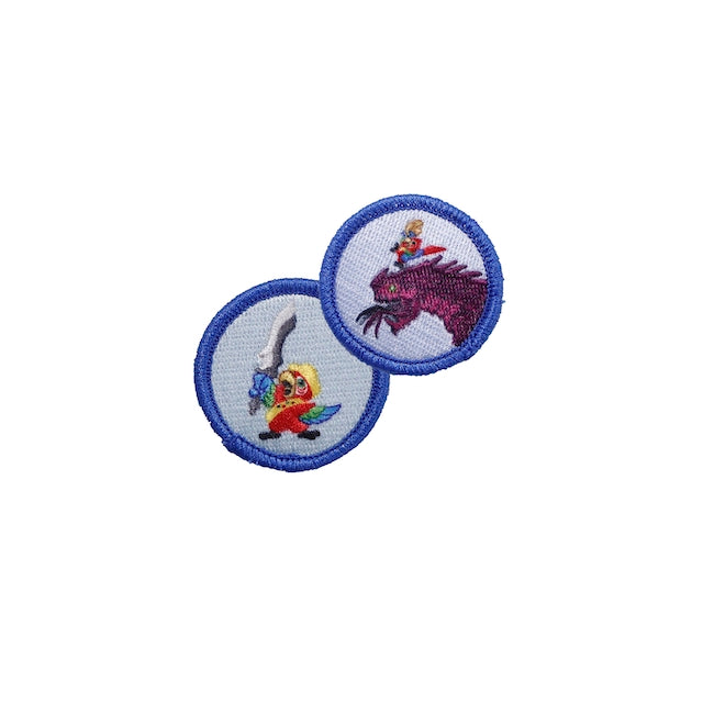 Chicken Scout Merit Patches - Premium Embroidered Badges for Scouts & Outdoor Enthusiasts - Perfect for Uniforms, Vests & Backpacks