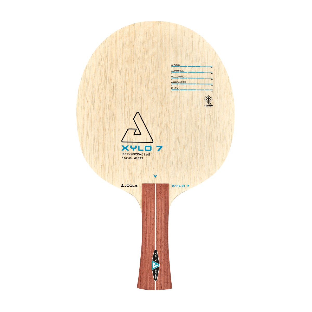 JOOLA Xylo 7 Table Tennis Blade - Premium Carbon Fiber Ping Pong Paddle for Professional & Recreational Players - Perfect for Tournaments, Training & Home Play
