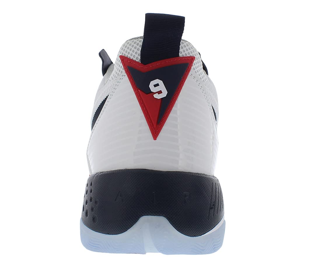 Nike Zoom '92 Men's Running Shoes Size 9.5 - White/Black/Red Retro Sneakers for Jogging, Gym Workouts & Casual Wear