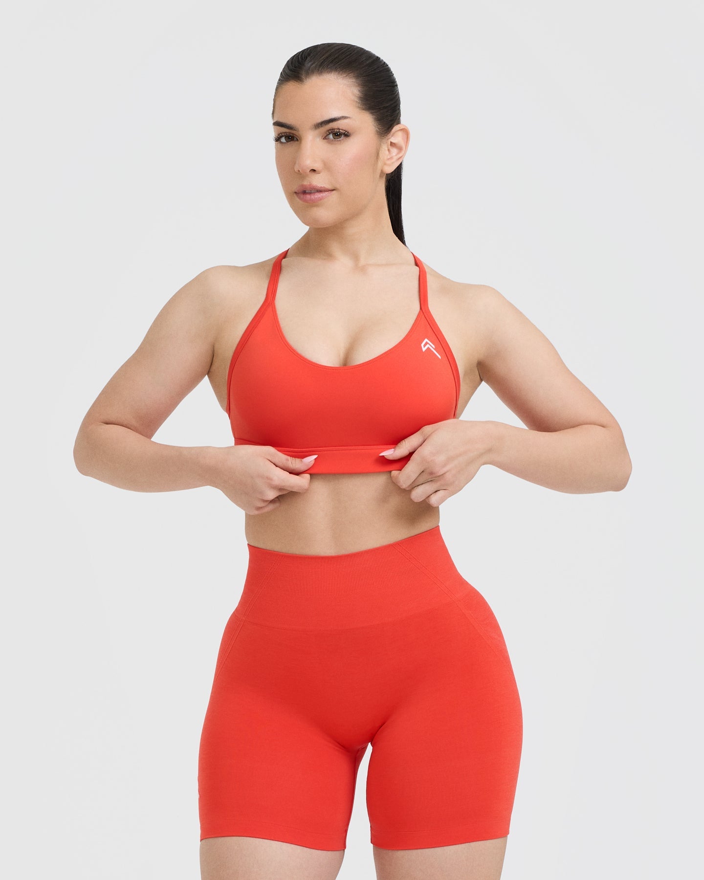 High Support Everyday Sports Bra for Women - Charged Orange | Workout, Running, Yoga & Gym Activewear