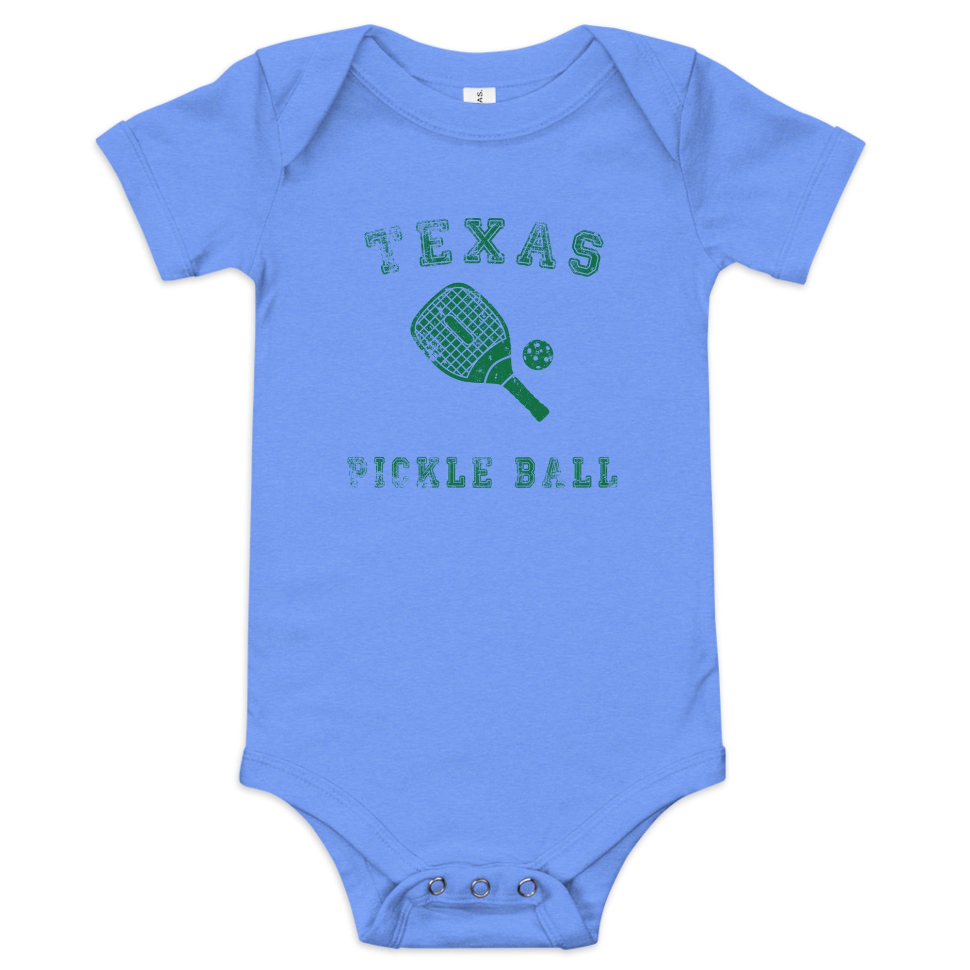 Texas Pickleball Baby Onesie - Soft & Comfortable Baby Clothes for Newborns & Infants - Perfect for Playtime, Family Outings & Photo Shoots