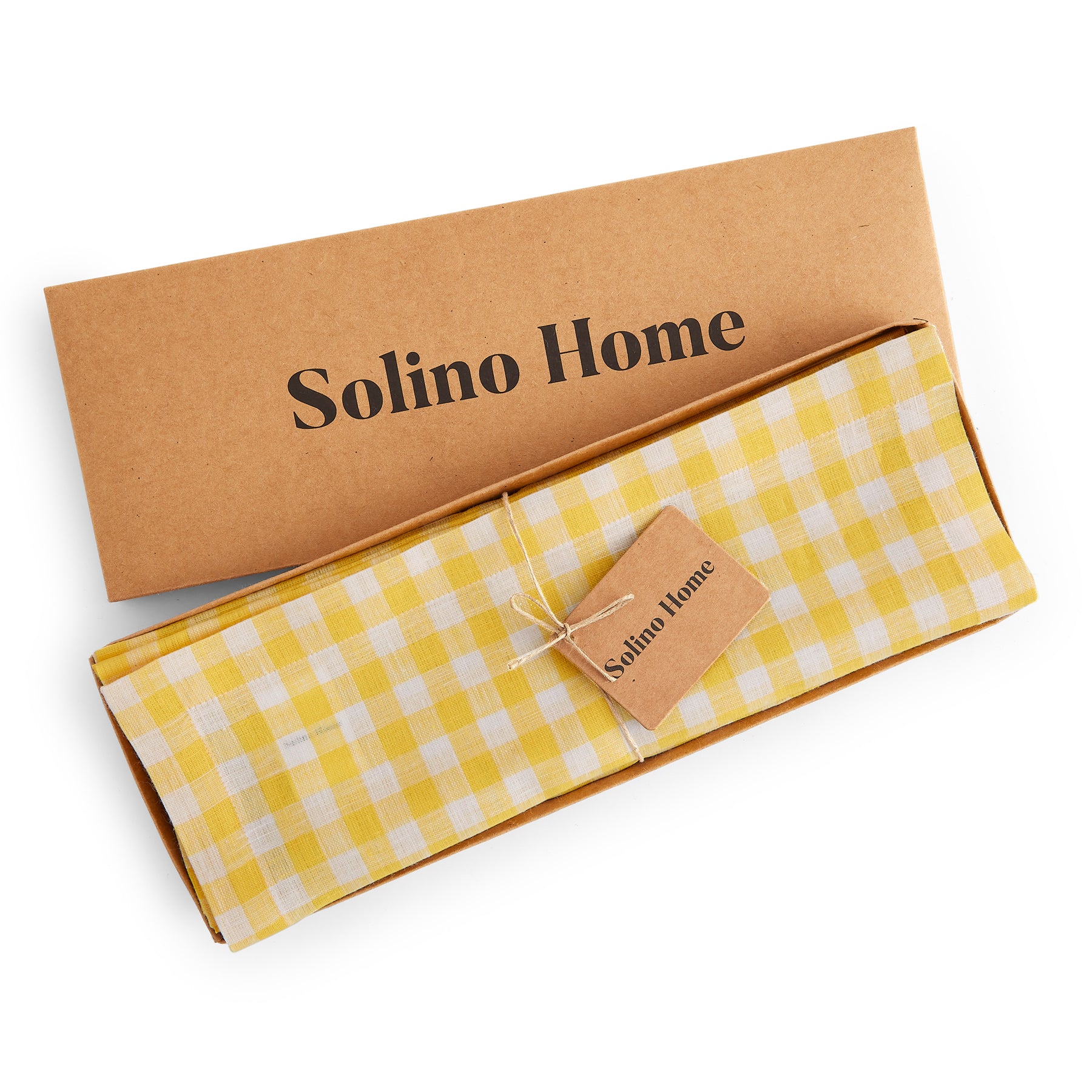 Stylish Gingham Placemats Set of 4 - Premium Cotton Table Mats for Dining & Kitchen Decor - Perfect for Parties, Picnics & Everyday Use