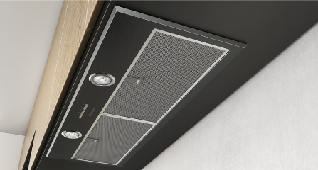 Westinghouse WRI824BB 86cm Integrated Rangehood - Dark Stainless Steel Kitchen Exhaust Fan for Modern Homes | Powerful Ventilation for Cooking, Grilling & Frying