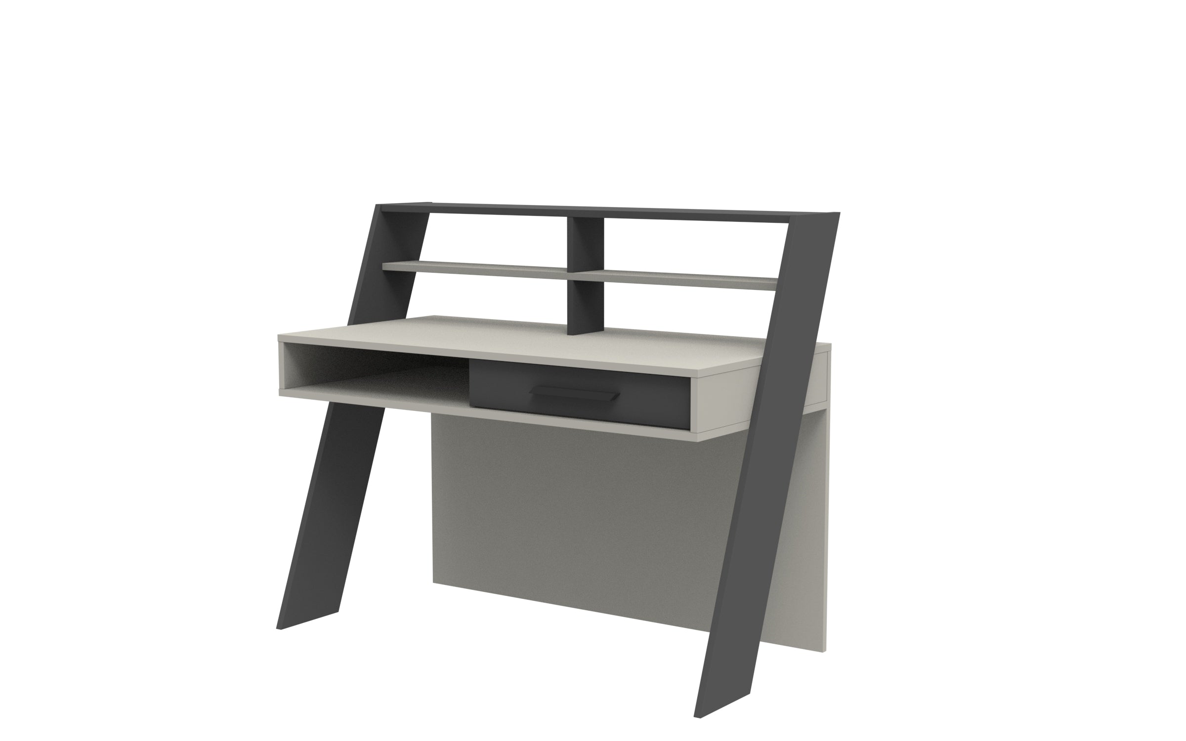 White - Anthracite
