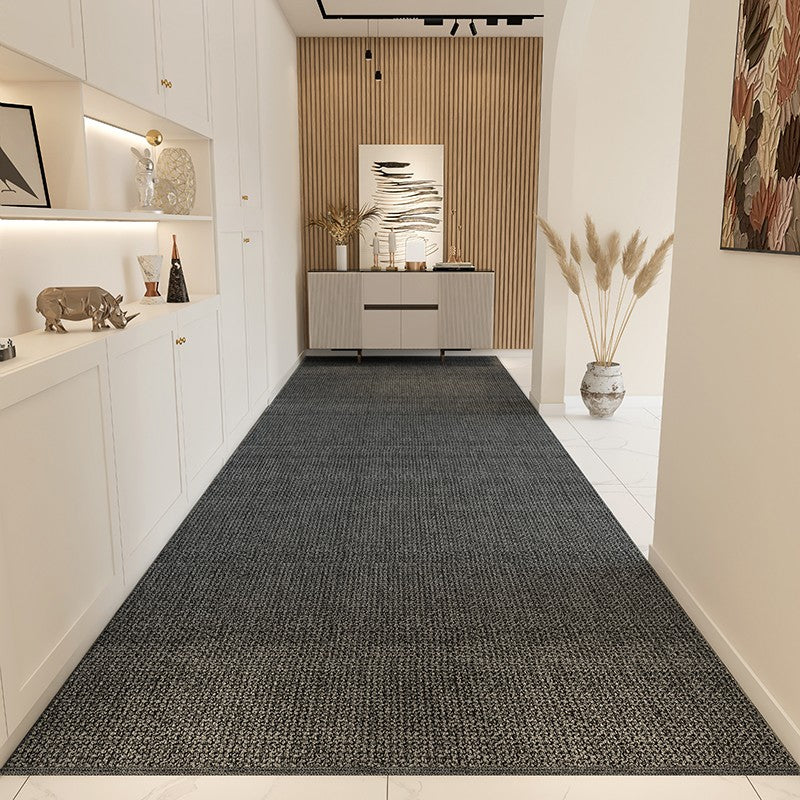 Modern Geometric Long Hallway Runner Rug - Gray Contemporary Narrow Entryway Carpet for Home Decor | Perfect for Living Room, Bedroom, or Office Floor Mat