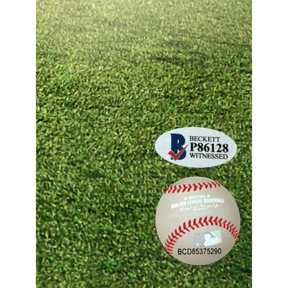 Mariano Rivera Autographed 16x20 Photo - 2019 Hall of Fame Induction - Yankees Legend - BAS COA Certified - Perfect for Sports Memorabilia Collections & Yankees Fan Gifts