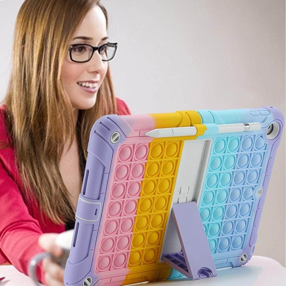 Pop Push It iPad Pro 11 (2022 Model) Decompression Case - Stress Relief Fidget Toy for Office, Travel & Anxiety Relief