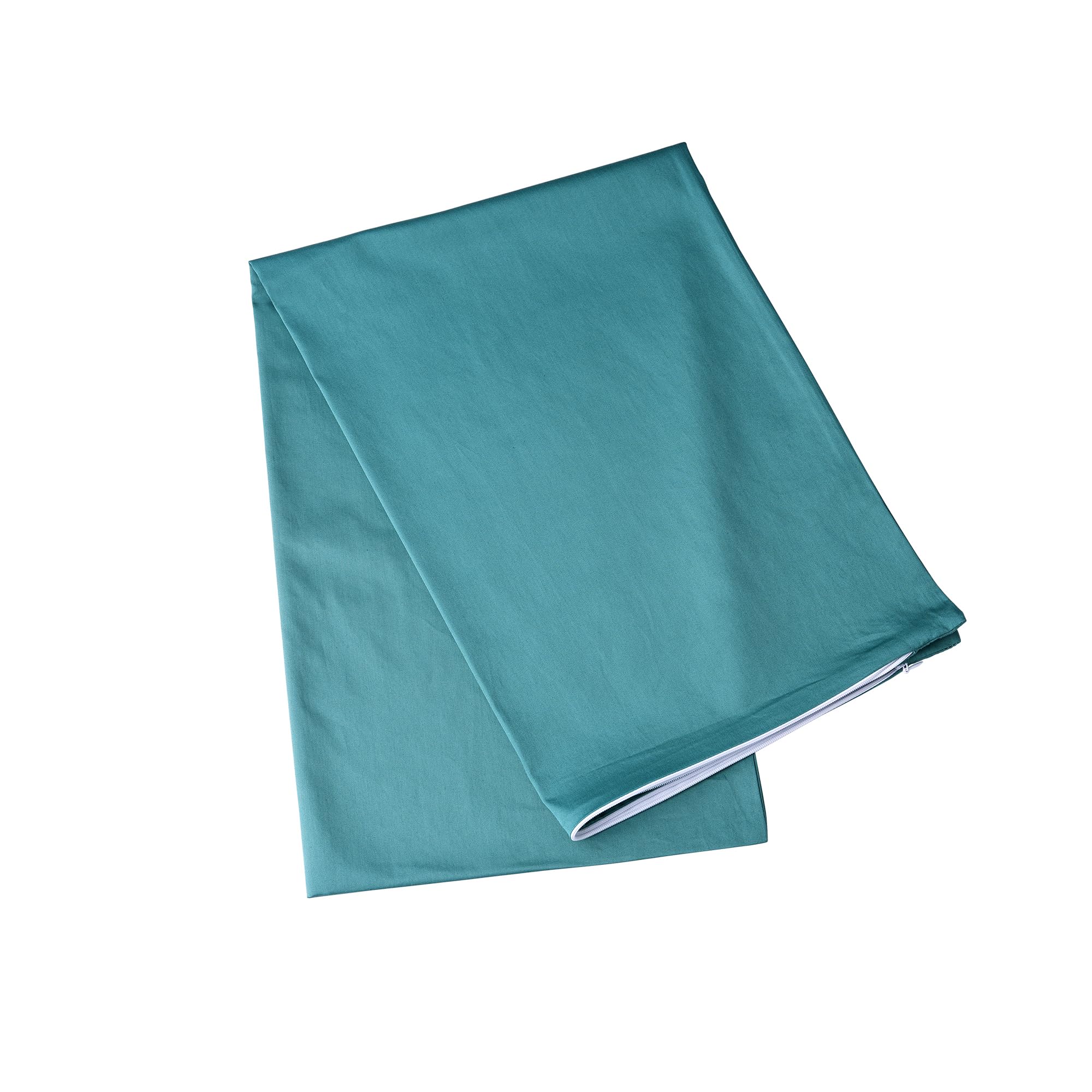 **King Size Cotton Pillow Protectors with Zipper - 2 Pack Cooling & Breathable Pillowcases (20