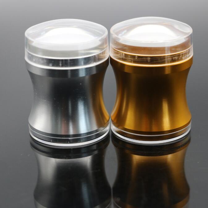 Premium Gold & Silver Stamper and Scraper Set - 4cm Large Diameter for DIY Crafts, Card Making, and Scrapbooking Projects