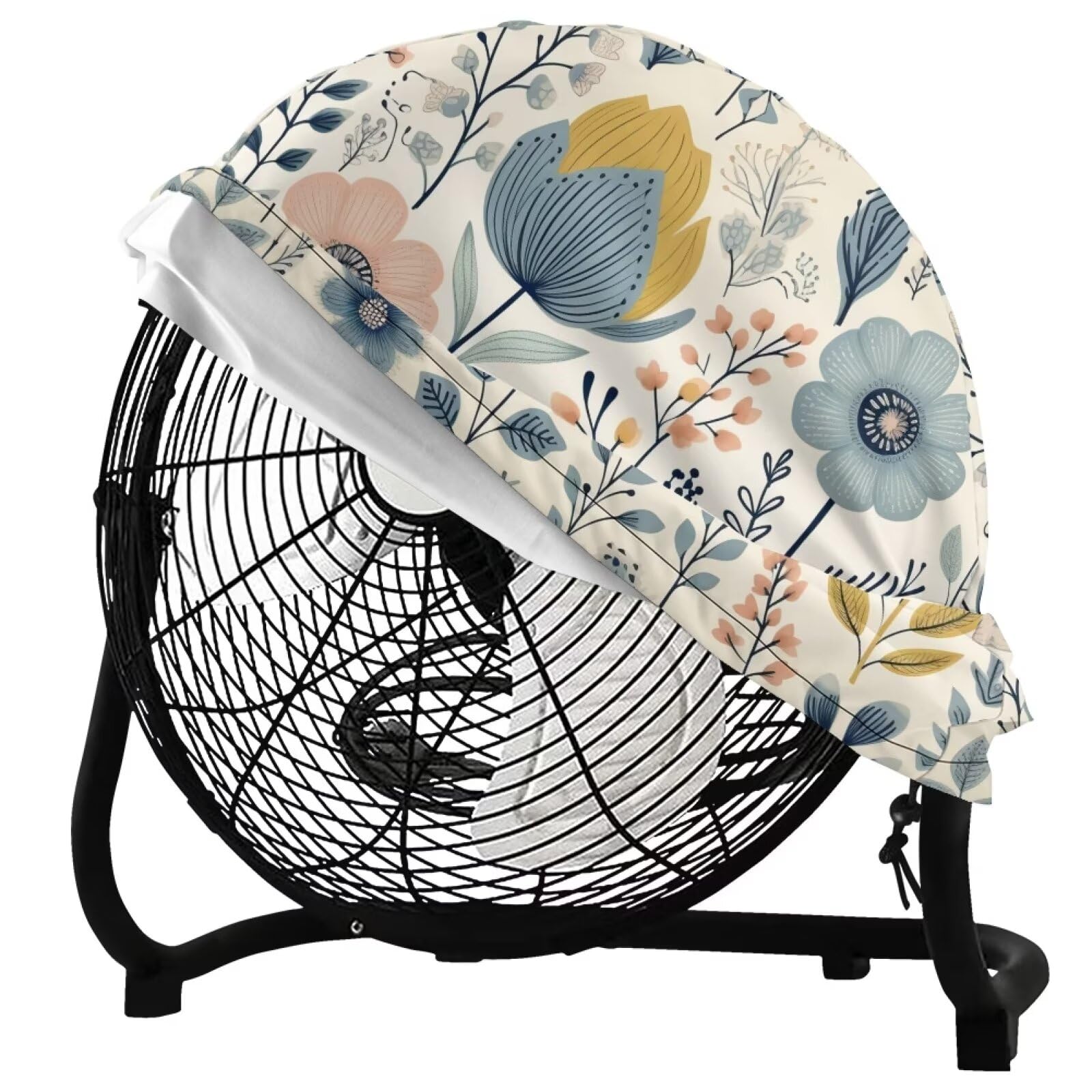 Dustproof Industrial Fan Cover for 18/20/24 Inch Floor & Drum Fans - All-Inclusive Washable Design with Storage Pouch | Outdoor & Indoor Use for Home, Office, Warehouse, and Workshop