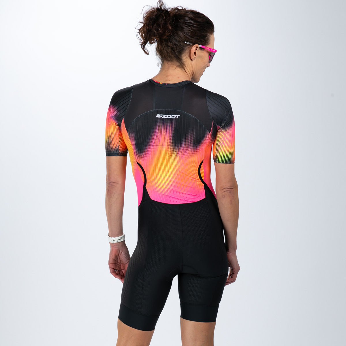 Women's Ultra Tri P1 Racesuit - High Performance Triathlon Suit for Women | Tropical Magic Print | Perfect for Swimming, Cycling & Running Competitions