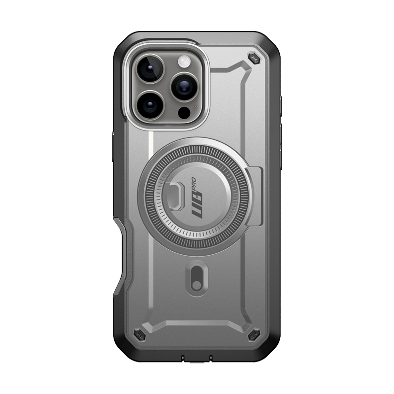 iPhone 16 Pro Max 6.9 Inch Unicorn Beetle Pro Mag Rugged MagSafe Case - Titan Gray | Shockproof Protective Cover for Outdoor, Travel & Daily Use
