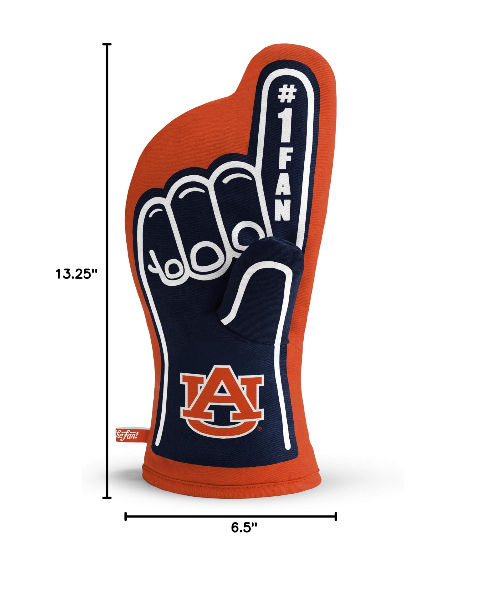 YouTheFan NCAA #1 Oven Mitt - Heat Resistant College Team Logo Kitchen Glove for Baking, Grilling & Cooking - Perfect for Game Day Tailgates & Home Kitchen Use