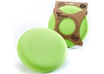 Eco-Friendly Green Toys Saucer - Sustainable & Safe for Kids - Perfect for Indoor & Outdoor Play, Birthday Gifts & Learning Activities