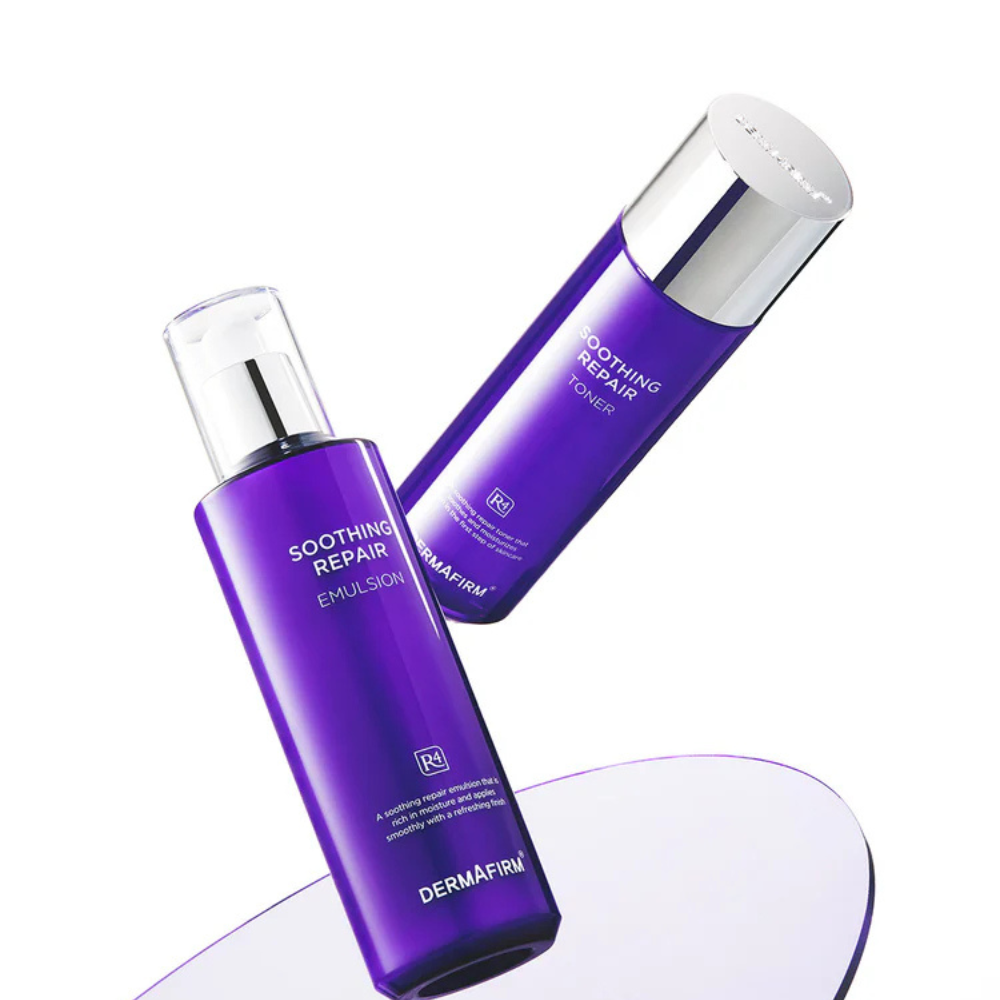 DERMAFIRM Soothing Repair Toner R4 - Hydrating Facial Toner for Sensitive Skin, 200ml - Korean Skincare for Dryness & Redness Relief - Perfect for Daily Skincare Routine & Post-Treatment Care