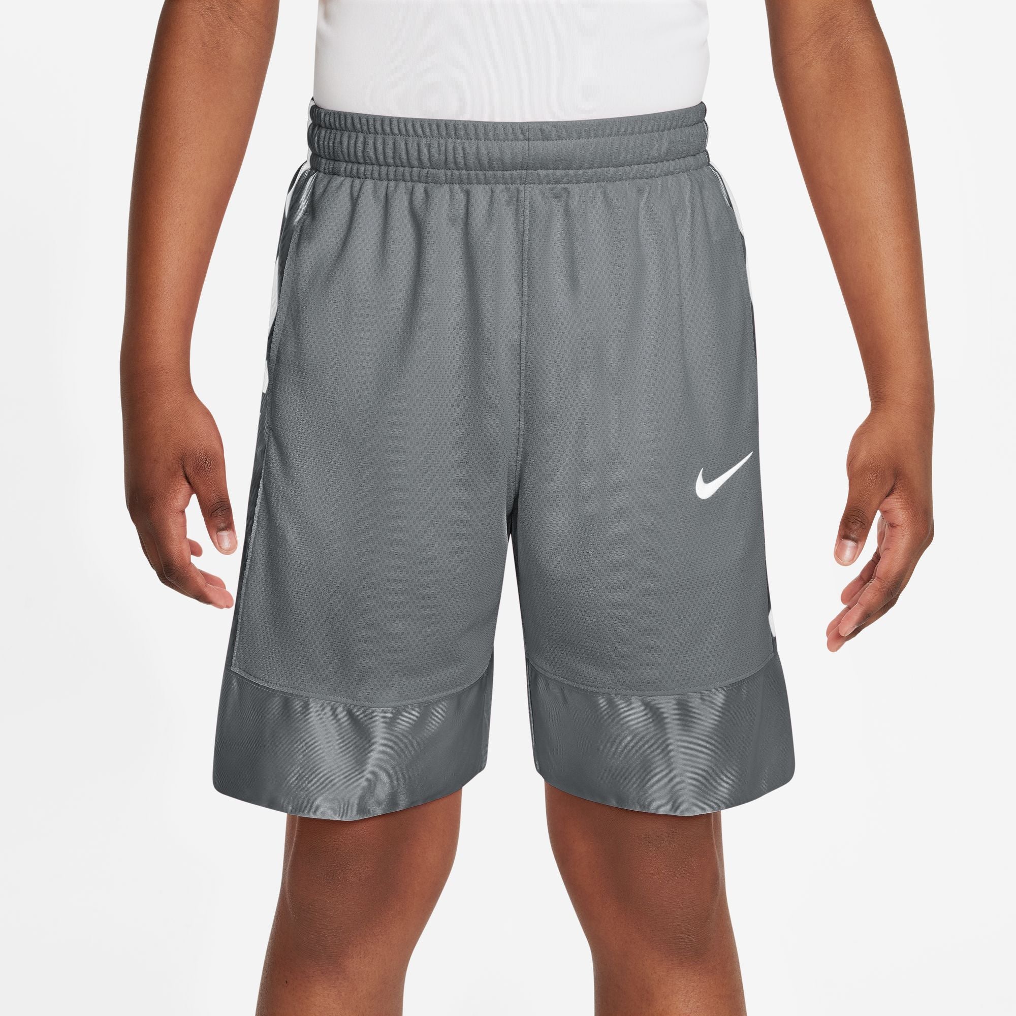 Nike Elite 23 Stripe Basketball Shorts for Boys - Breathable Mesh Fabric with Moisture-Wicking Technology - Perfect for Basketball Games, Training, and Casual Wear