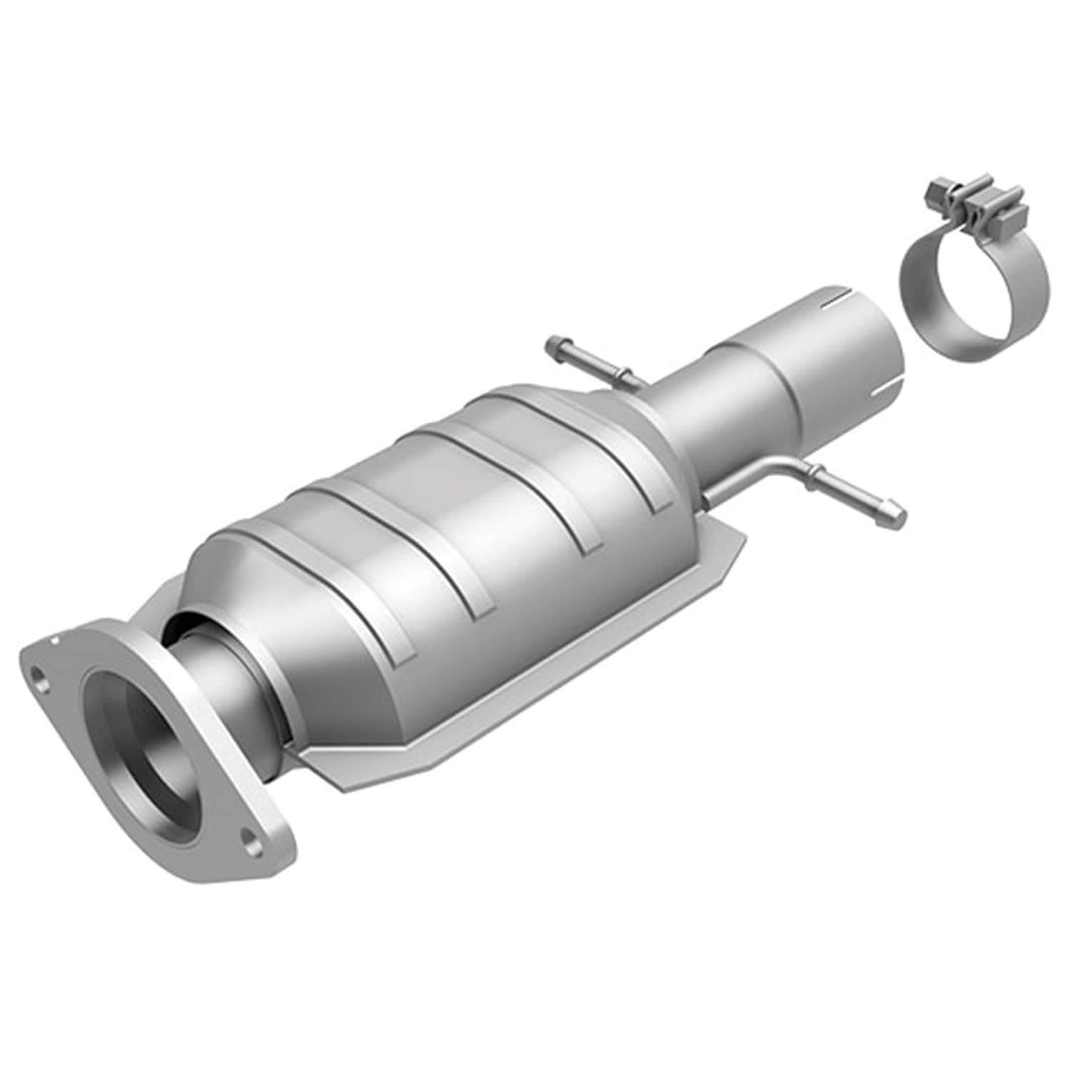 MagnaFlow 51913 Large Stainless Steel Direct Fit Catalytic Converter - High Performance Exhaust System Replacement for Improved Engine Efficiency | Perfect for Ford, Chevy, Dodge Trucks & SUVs