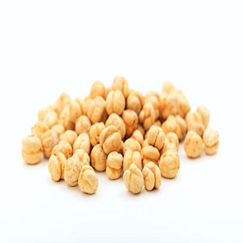 NY Spice Shop Roasted Unsalted Chickpeas - 3lb Bulk Dried Crispy Crunchy Chickpeas | Healthy Vegan Snack for Salads, Trail Mix & On-the-Go Nutrition