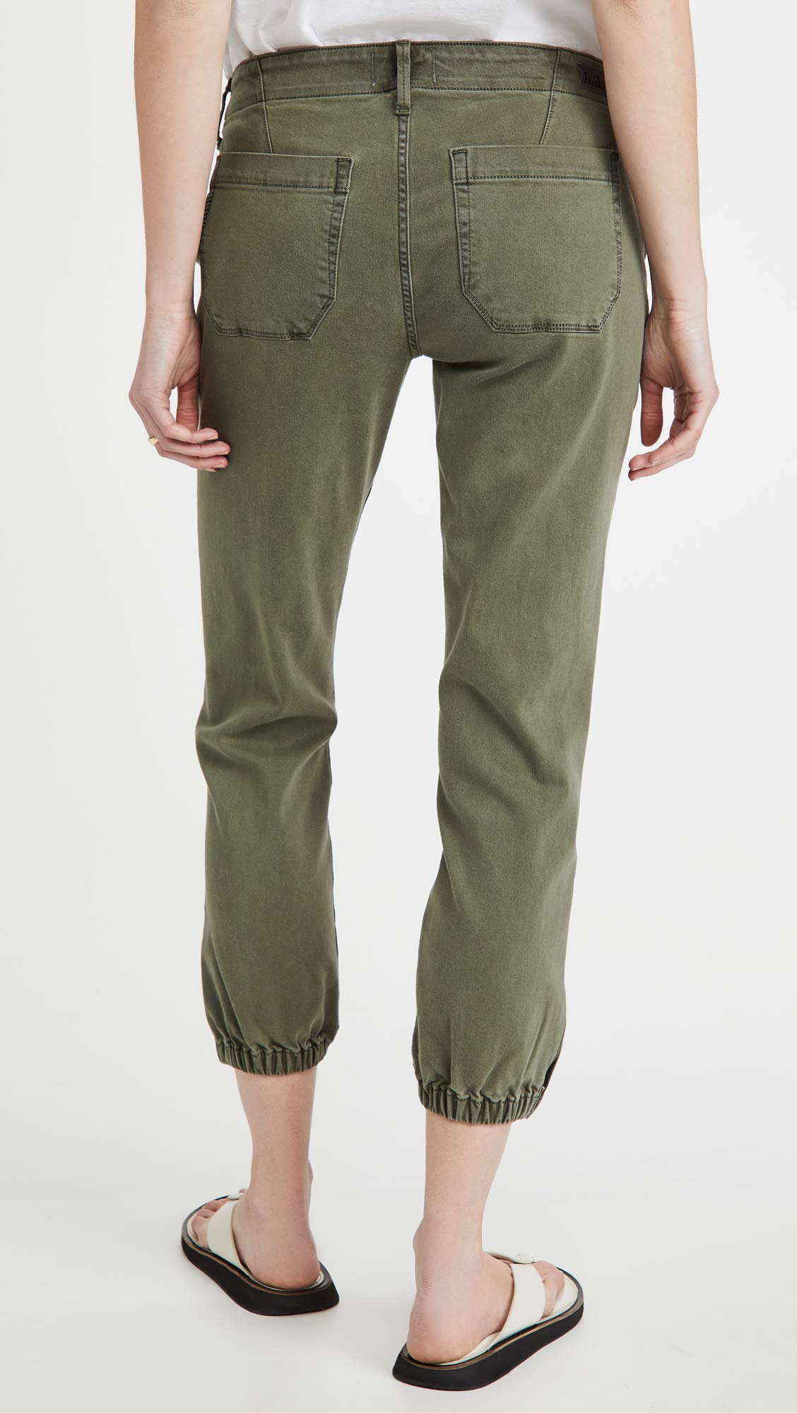PAIGE Women's Maternity Joggers - Stretchy Pregnancy Pants for Comfort & Style - Perfect for Work, Yoga & Everyday Wear