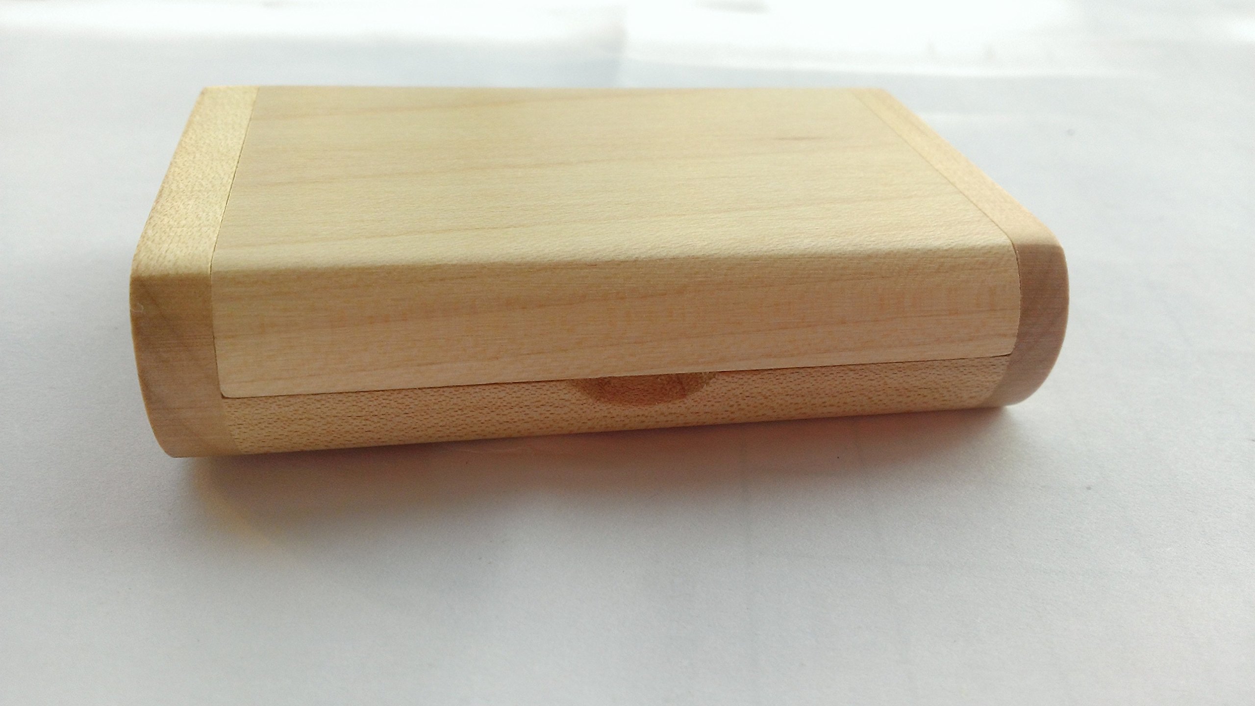 32GB Wooden USB Flash Drive USB 2.0 with Maple Wood Gift Box - Perfect for Business Gifts, Data Storage & Unique Tech Accessories