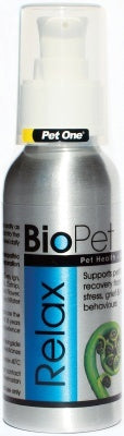 BioPet Relax Natural Calming Supplement for Dogs & Cats - 90ml | Reduce Anxiety & Stress | Perfect for Travel, Vet Visits & Thunderstorms