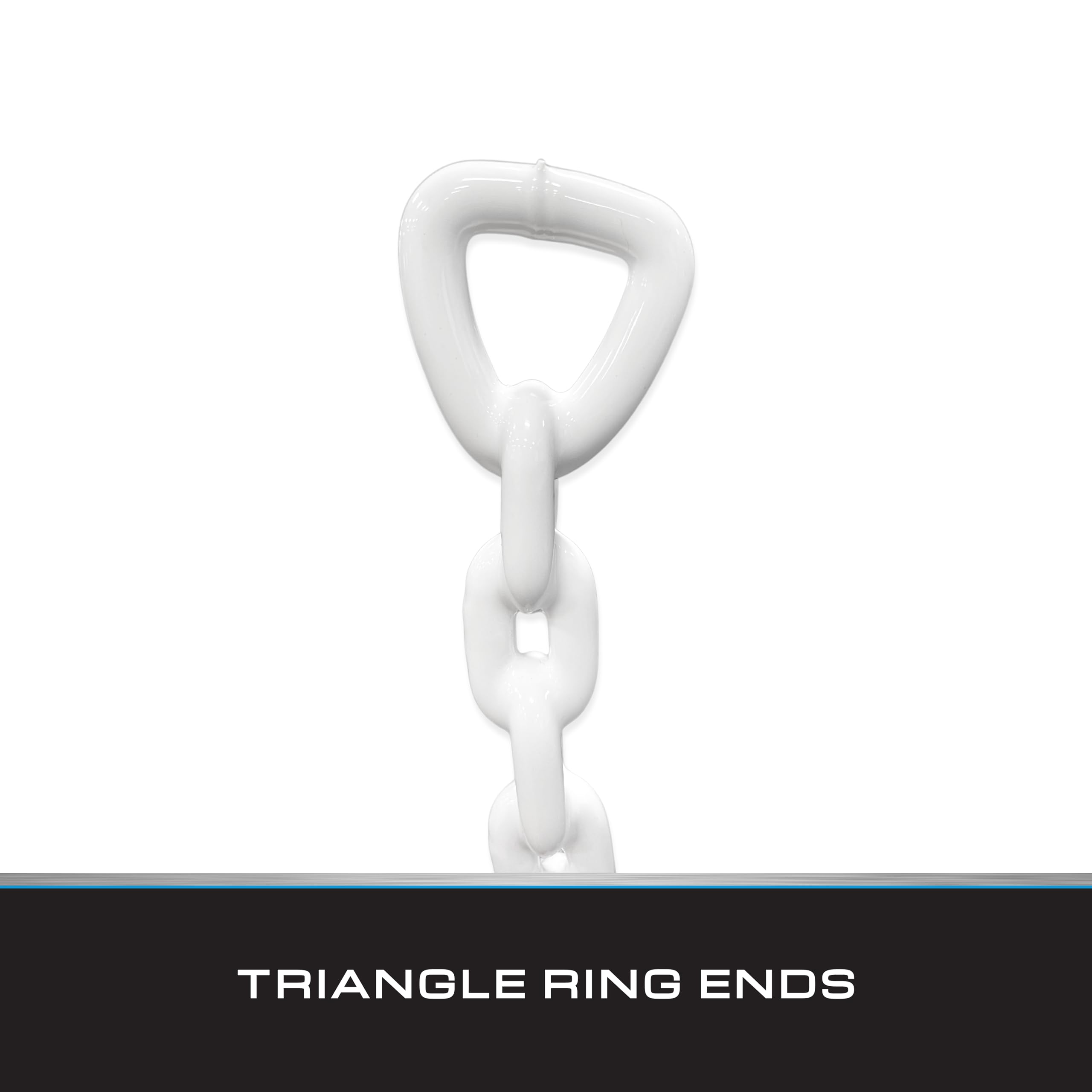 White Polymer Coated Anchor Chain 1/4