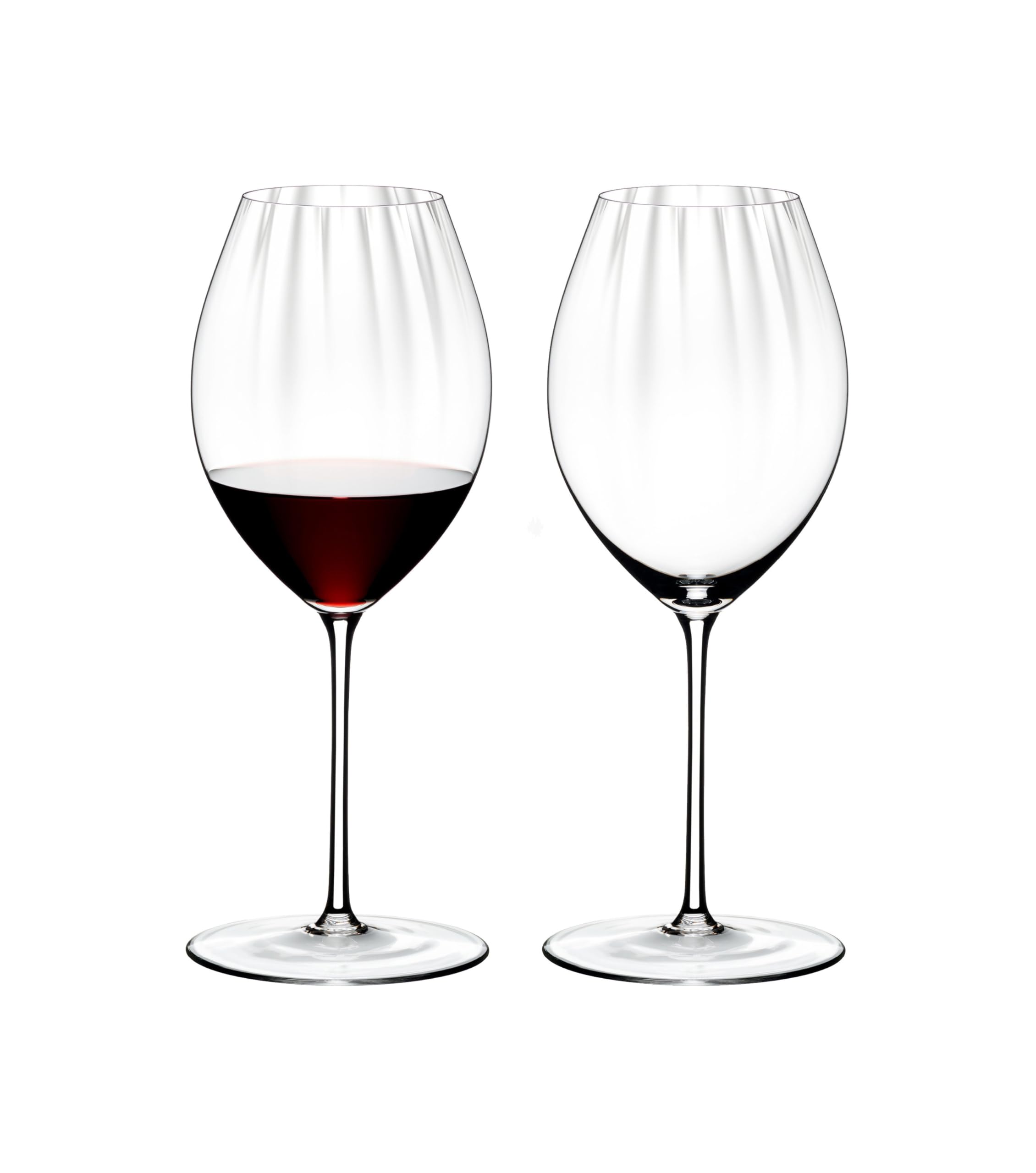 Riedel Performance Shiraz Wine Glass Set - Premium Crystal Red Wine Glasses for Shiraz & Bold Reds - Perfect for Dinner Parties, Wine Tasting & Gift Giving