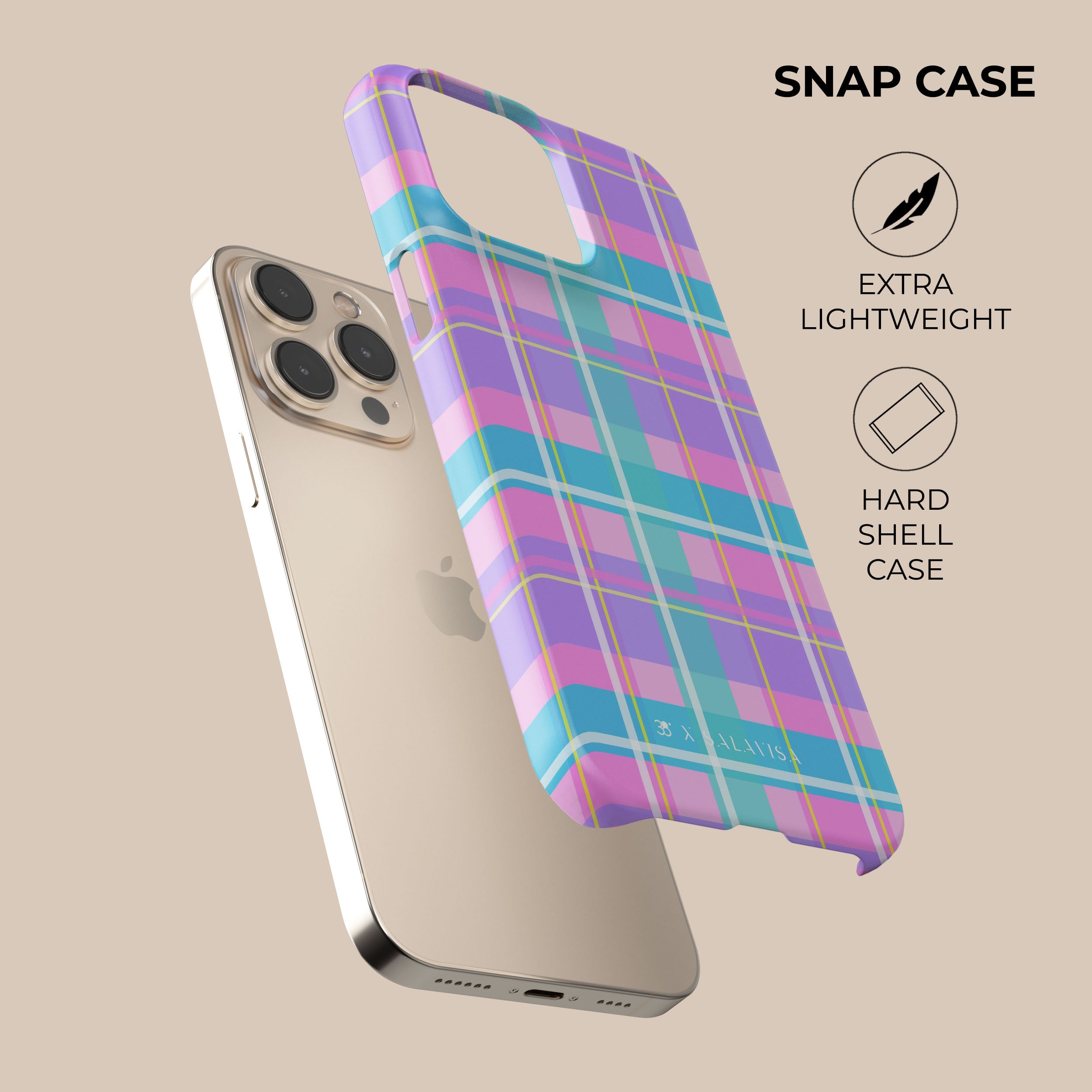 Premium Sea Salt Textured Shockproof Phone Case - Durable & Stylish Protection for iPhone & Samsung - Perfect for Outdoor Adventures, Travel & Daily Use