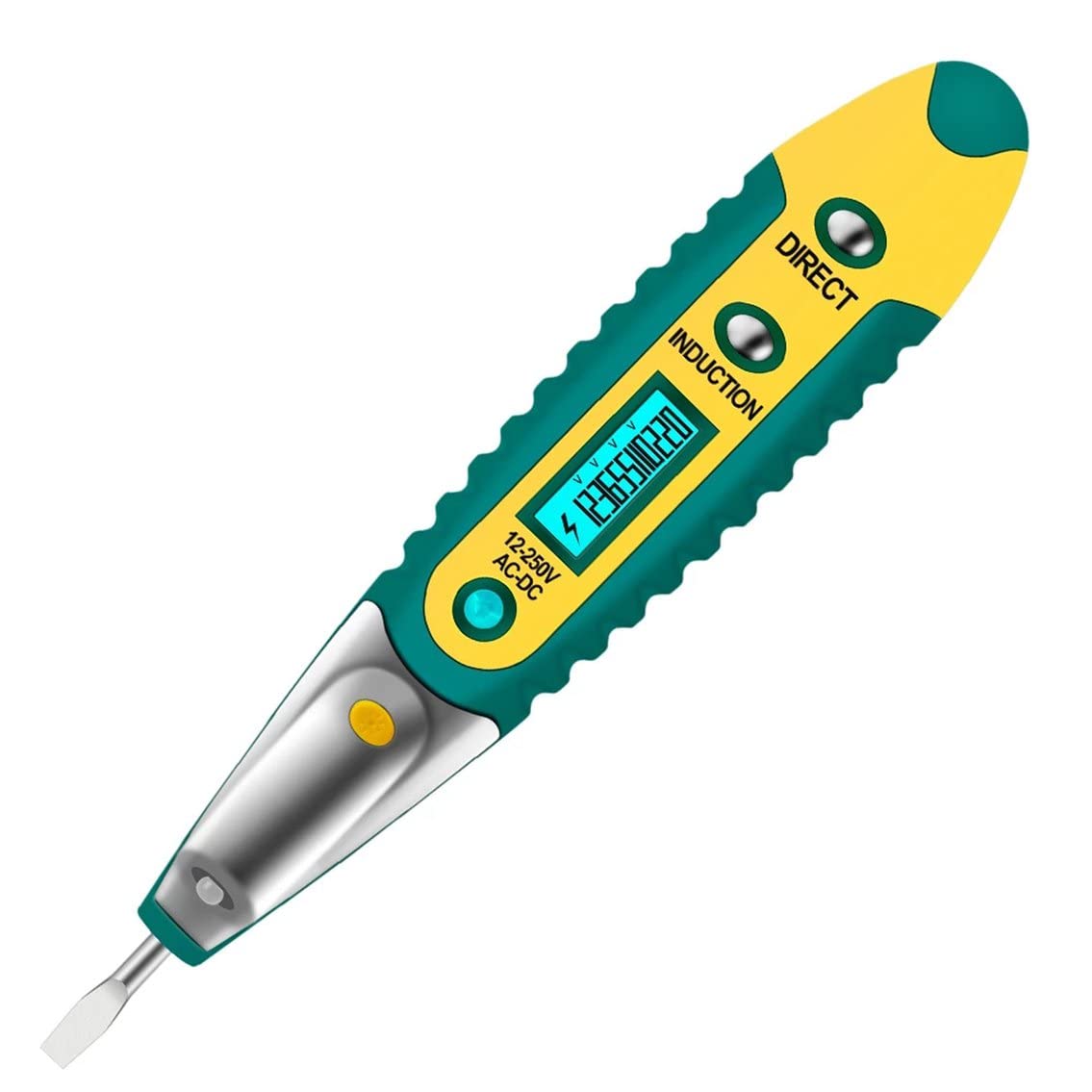Tivollyff VD700 Digital LCD Voltage Tester Pen - High Precision Electrician Tool with LED Light for AC/DC Voltage Detection - Perfect for Home Electrical Repairs, DIY Projects & Professional Electricians
