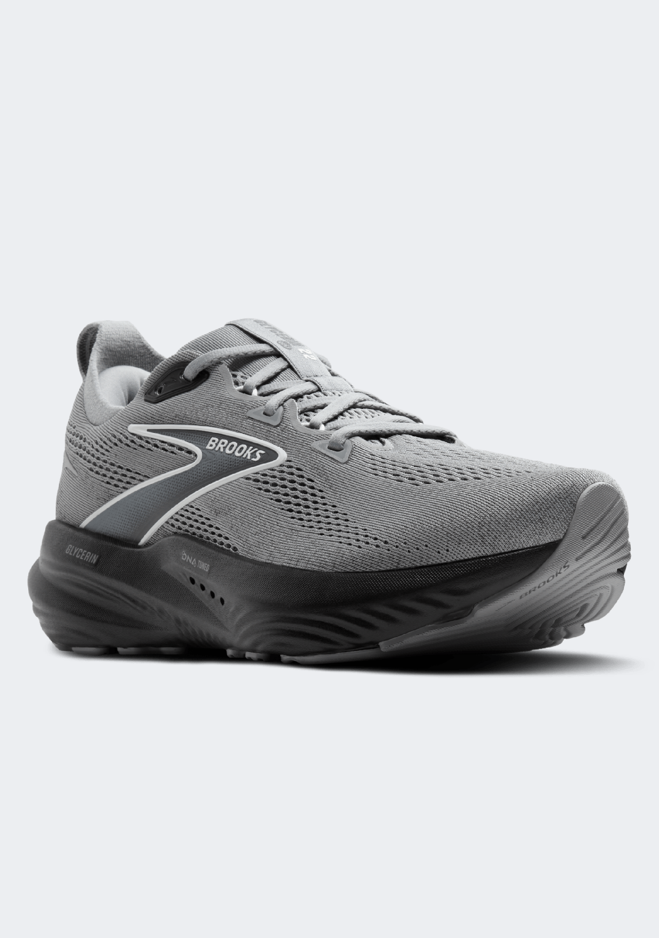 Brooks Men's Glycerin 22 Running Shoes - Premium Cushioned Sneakers for Long-Distance & Marathon Training - Neutral Support Road Running Shoes for Men with Soft DNA Loft Foam - Perfect for Jogging, Gym Workouts & Daily Wear