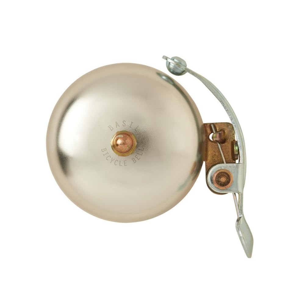 Vintage Style 2-Inch Portland Classic Bicycle Bell - Loud & Durable Brass Bike Bell for Road Bikes, Mountain Bikes & Cruisers - Perfect for Urban Commuting & Cycling Safety