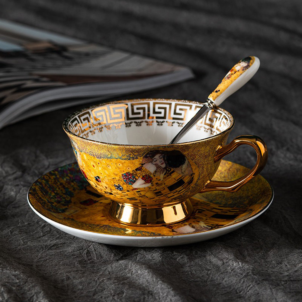Elegant British Style Bone China Tea Set - Premium Porcelain for Afternoon Tea, Gifts & Home Decor