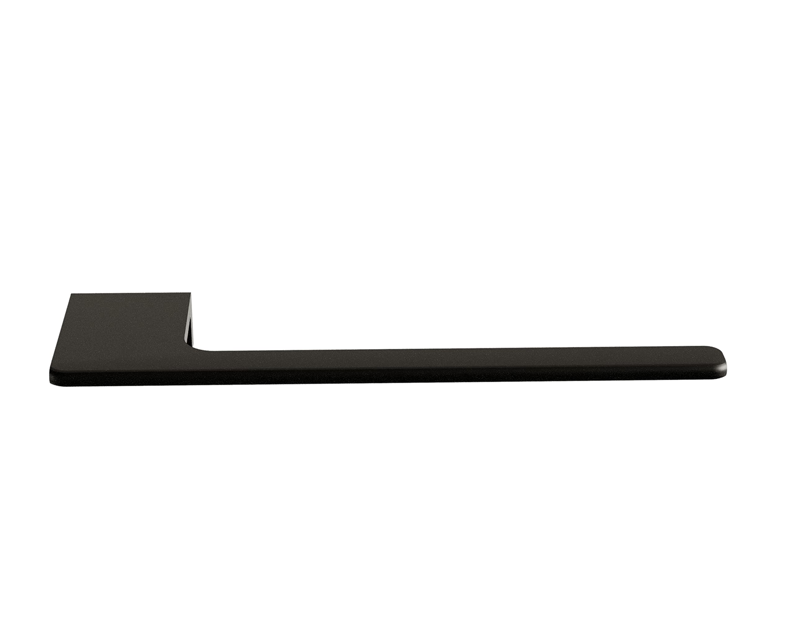 HELVEX Matte Black Small Towel Bar - Bathroom Towel Holder & Accessory Set - UACC-109-MB - Perfect for Modern Bathrooms & Powder Rooms