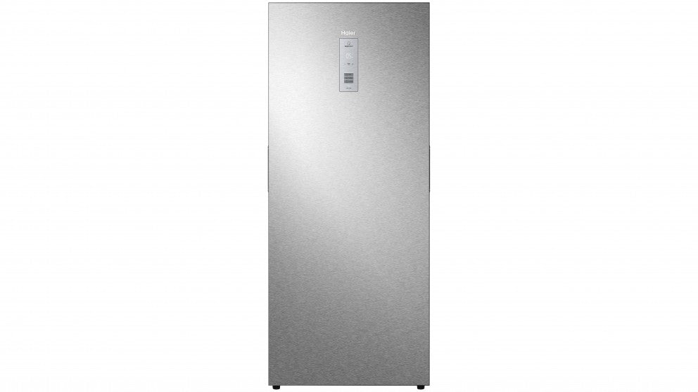 Haier 465L Vertical Refrigerator HRF505VS - Silver, Energy Efficient, Large Capacity Fridge for Home, Kitchen, Office, or Dorm Use
