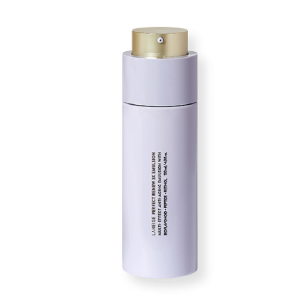 LANEIGE Perfect Renew 3X Emulsion - Anti-Aging Moisturizer for Dry Skin | Day & Night Face Cream with Hydrating Formula | Perfect for Daily Skincare Routine & Travel Essentials