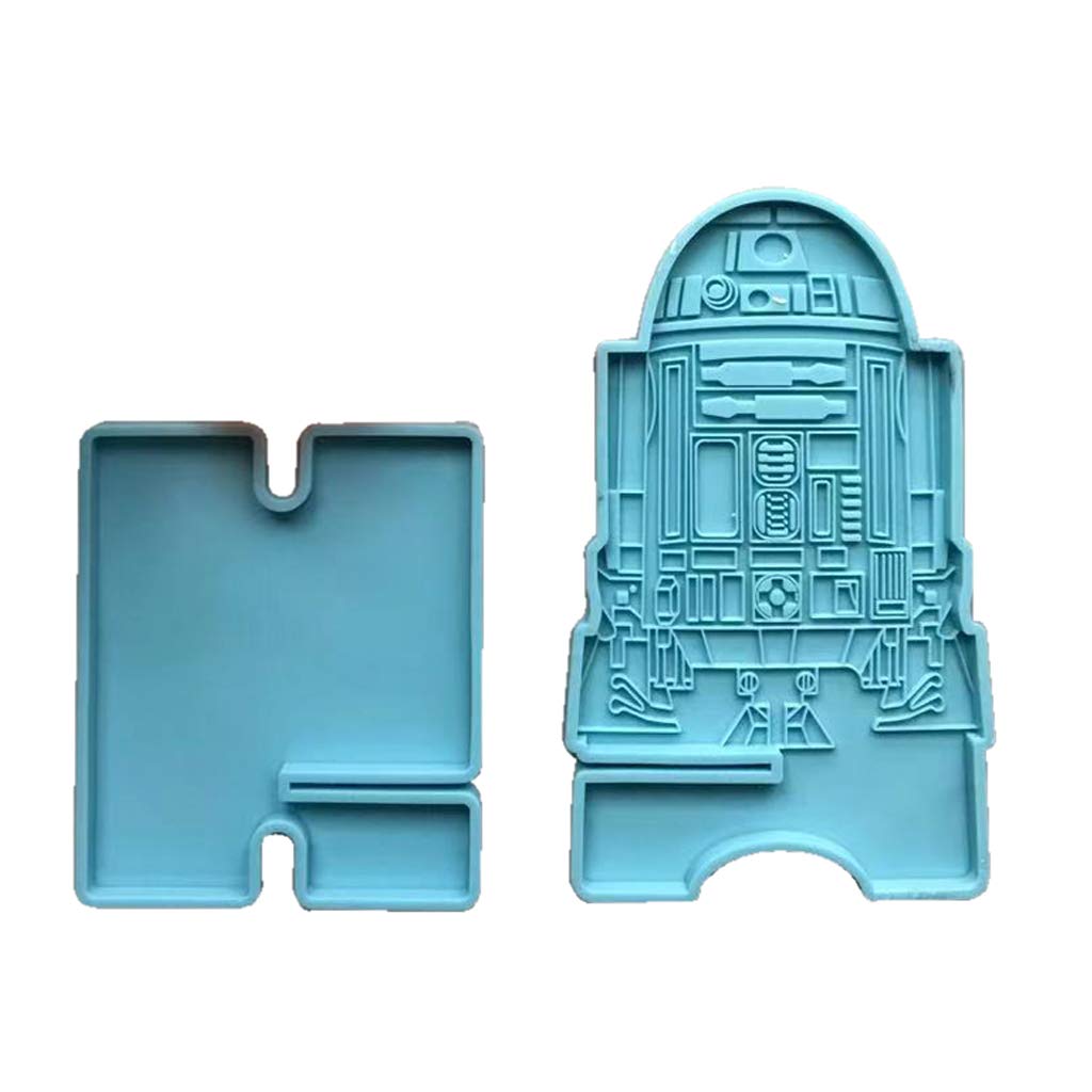 Sterose Handmade Silicone Resin Phone Stand Holder - Epoxy Resin Mold for iPhone, Samsung & Smartphones - Perfect for Desk, Office & Home Decor