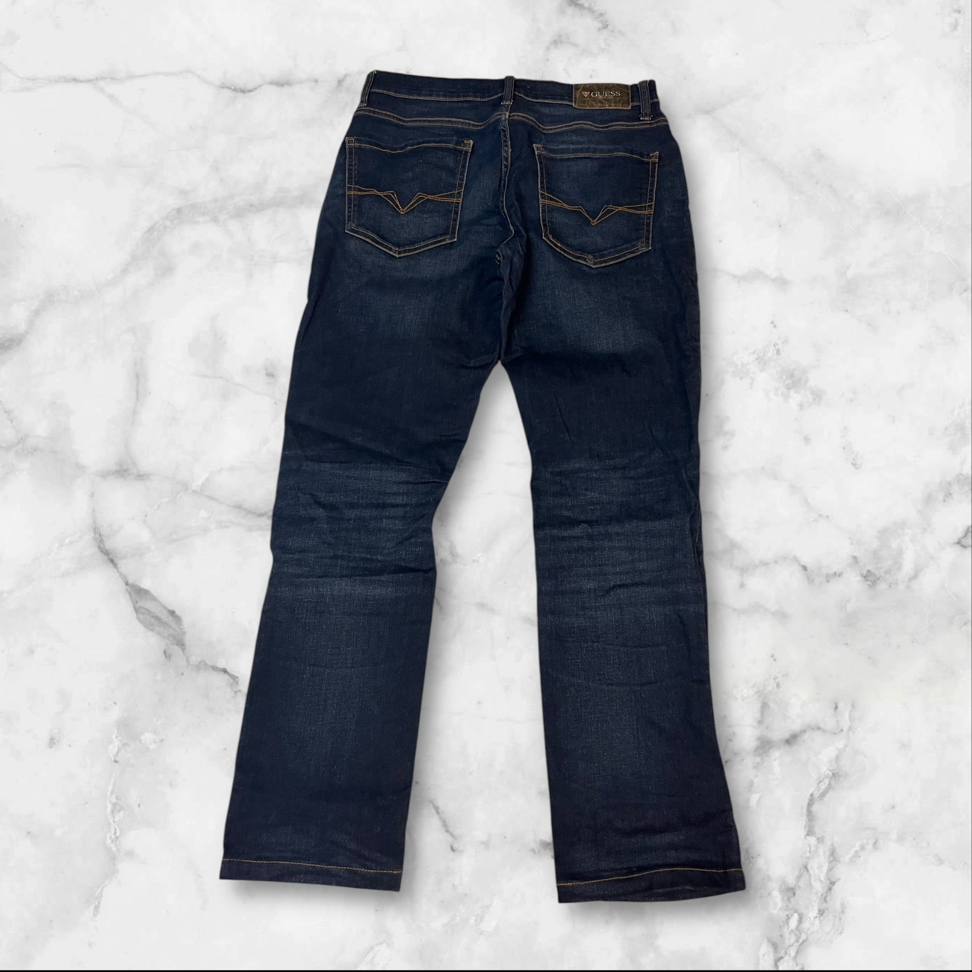 Vintage Guess Jeans Women's High Waisted Skinny Jeans S 9728 - Perfect for Casual Outfits, Date Nights & Street Style Fashion