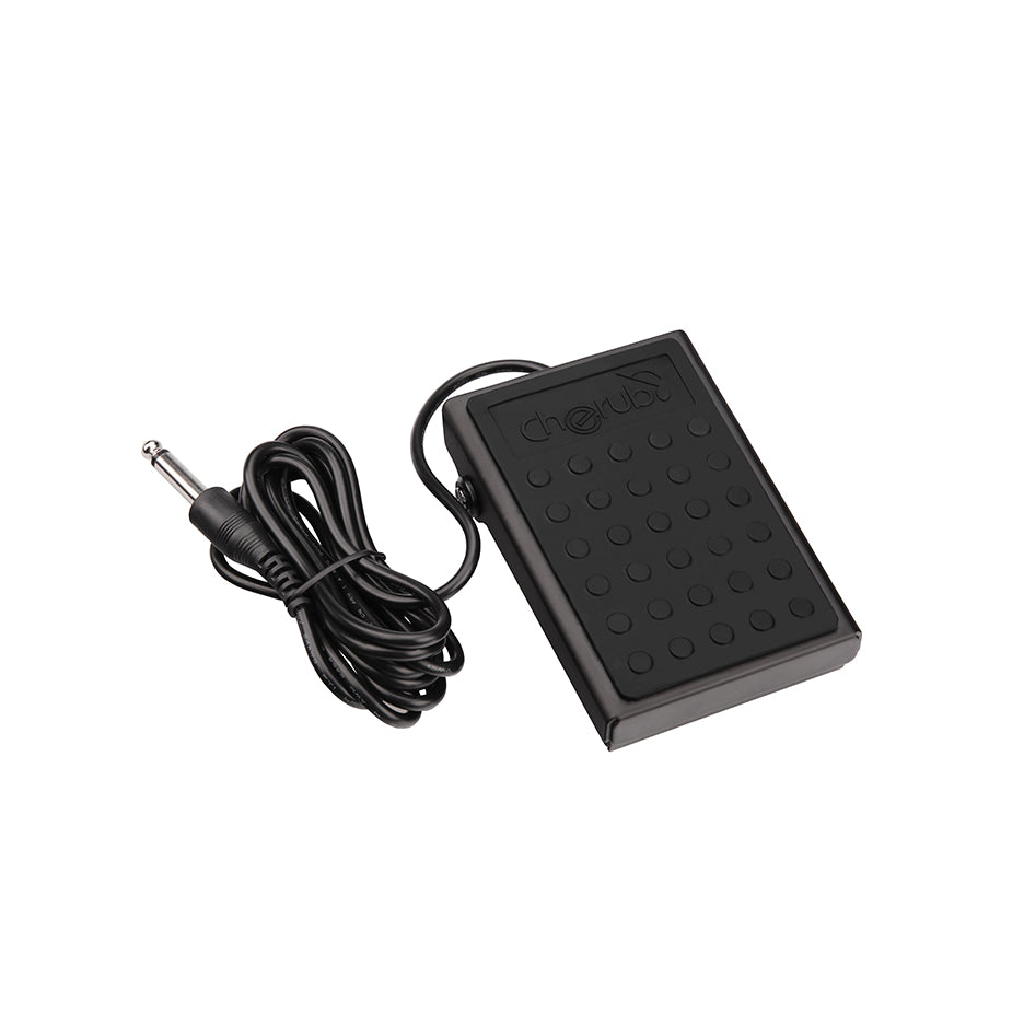 Cherub WTB 006 Universal Compact Sustain Pedal for Piano Keyboard & Digital Piano - Perfect for Home Studio, Live Performance & Music Practice