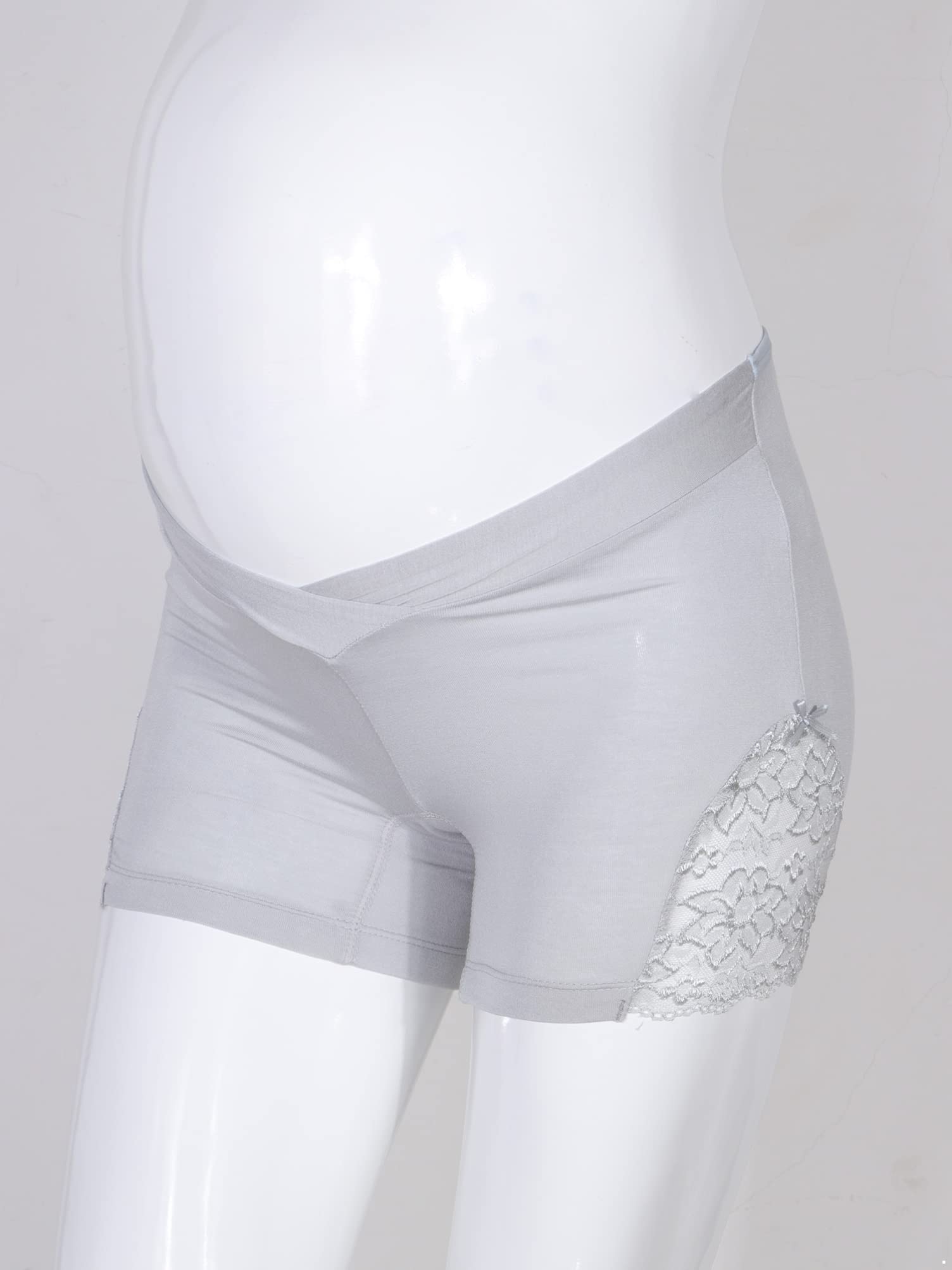 Plus Size Maternity Underwear for Women - High Waist Under Bump Panties & Pettipant Undershorts | Comfortable Pregnancy Underwear for Everyday Wear