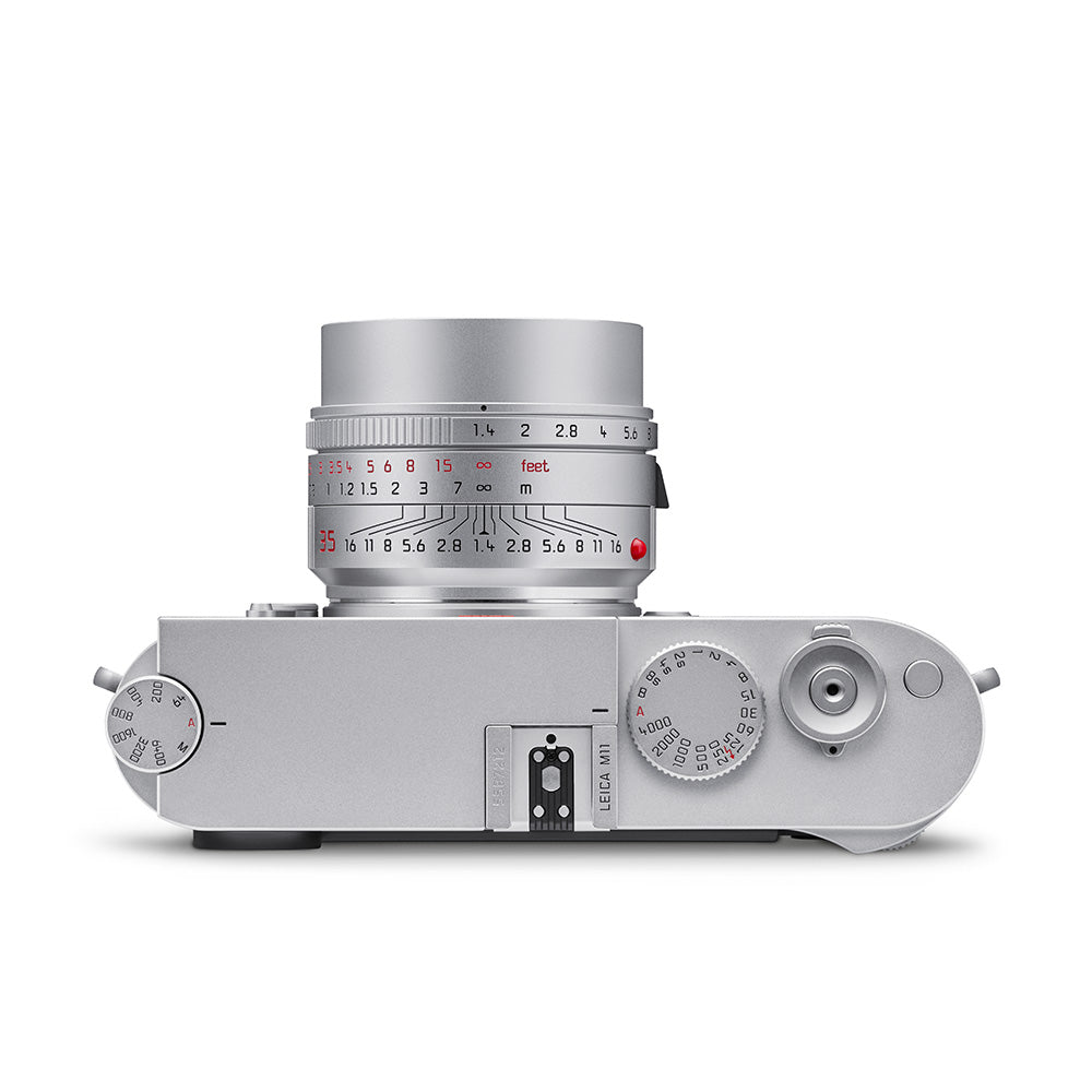 Leica Summilux M 35mm f/1.4 ASPH FLE II Silver Lens - Premium Wide-Angle Prime for Leica M Mount Cameras - Perfect for Street Photography, Portraits & Low Light Shooting