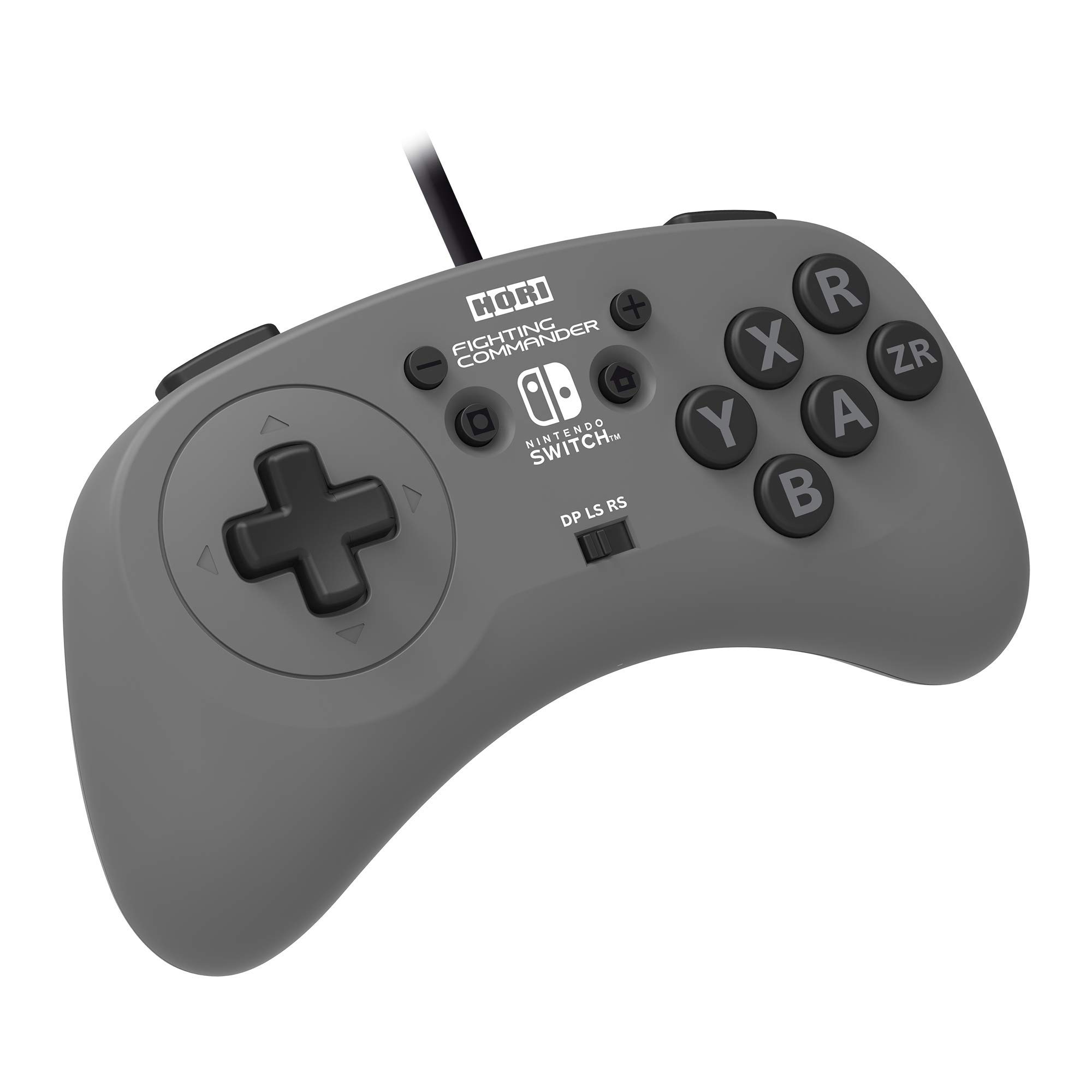 HORI Nintendo Switch Fighting Commander Officially Licensed Wired Controller for Nintendo Switch - Perfect for Fighting Games, Tournaments, and Competitive Gaming