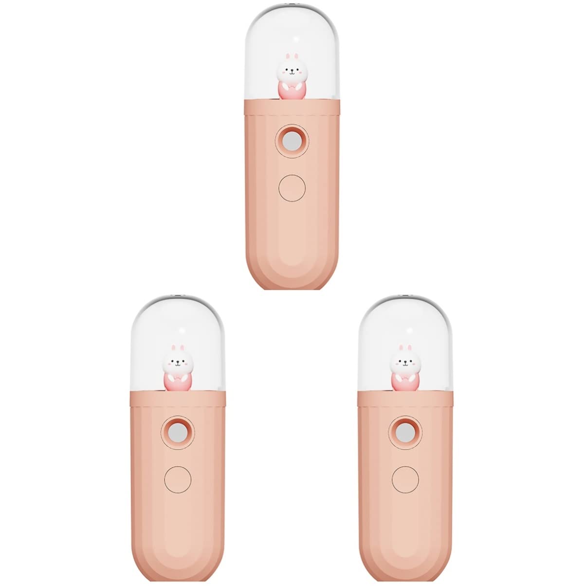 Beaupretty Handheld Clothes Steamer & Facial Mister - 3 in 1 Portable Garment Steamer with Water Tank, Hydrating Face Sprayer for Makeup, Skin Care & Travel Use