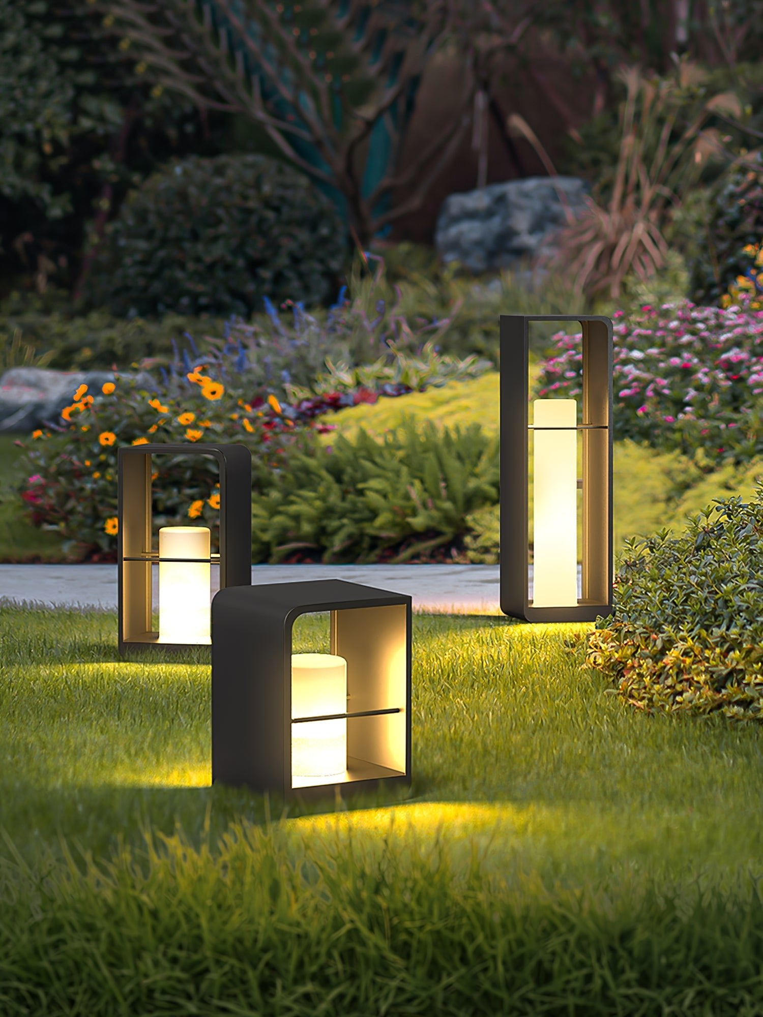 Best LED Lantern for Garden & Outdoor Lighting - Waterproof Solar Powered Camping Light for Patio, Yard, Hiking, and Emergency Use