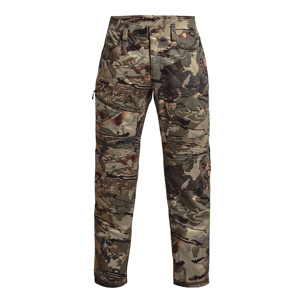 Under Armour Men's Brow Tine ColdGear Infrared Thermal Pants for Running, Hiking & Winter Sports - Cold Weather Base Layer with Moisture-Wicking Technology