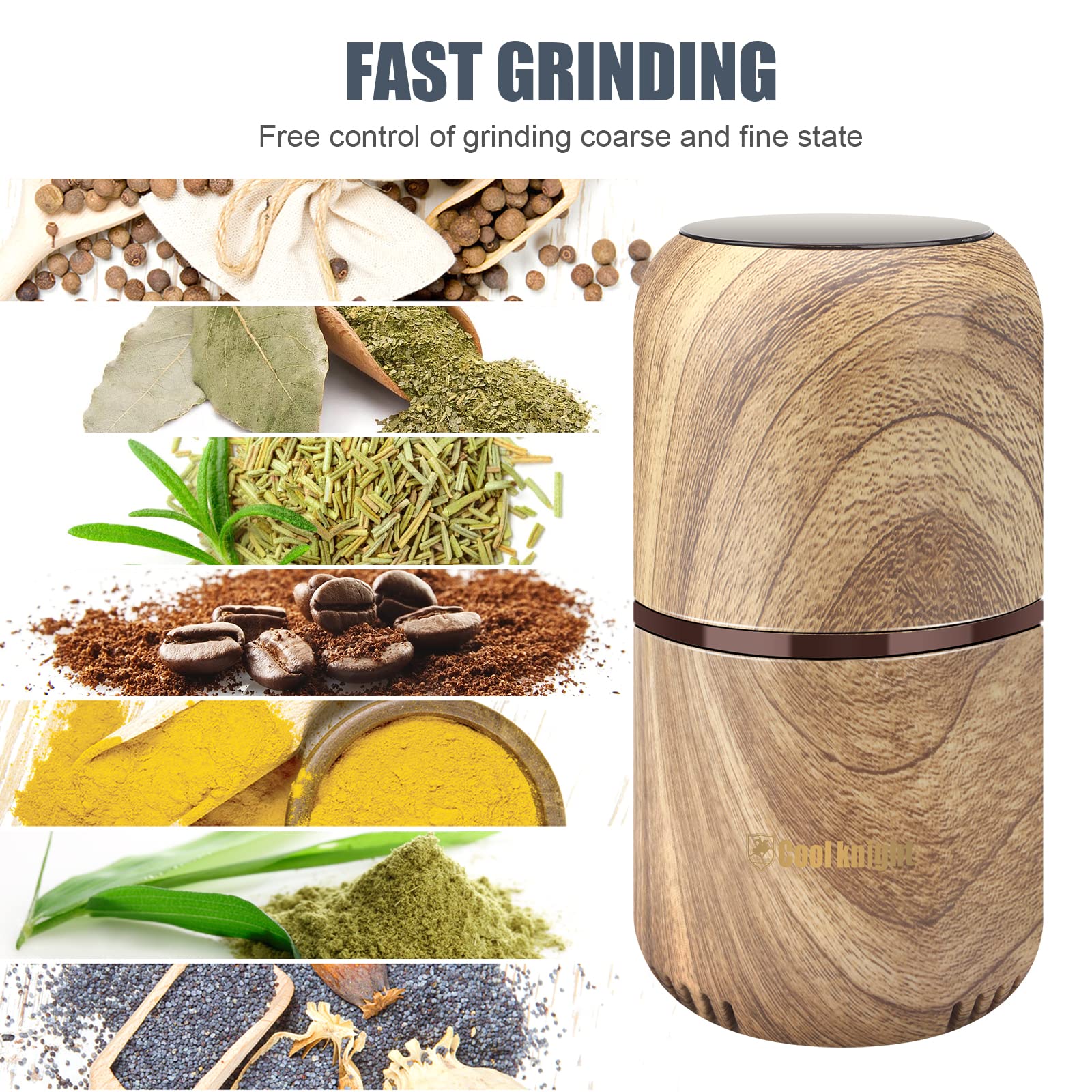 Premium Electric Herb Grinder - Large 7.5